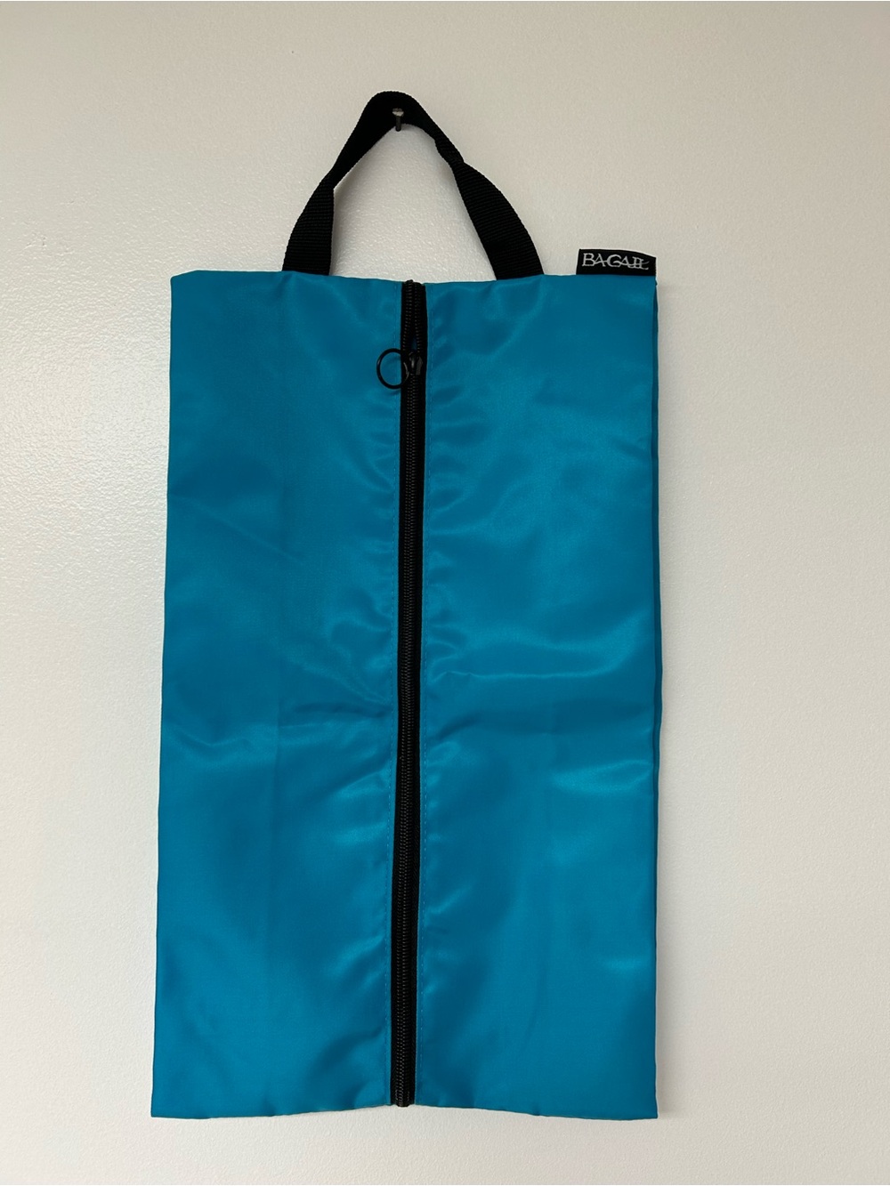 Bagail Blue Travel Shoe Bag with Top Handle